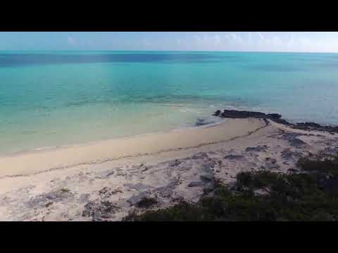 The Conch House Aerial, Rental Home on Little Exuma